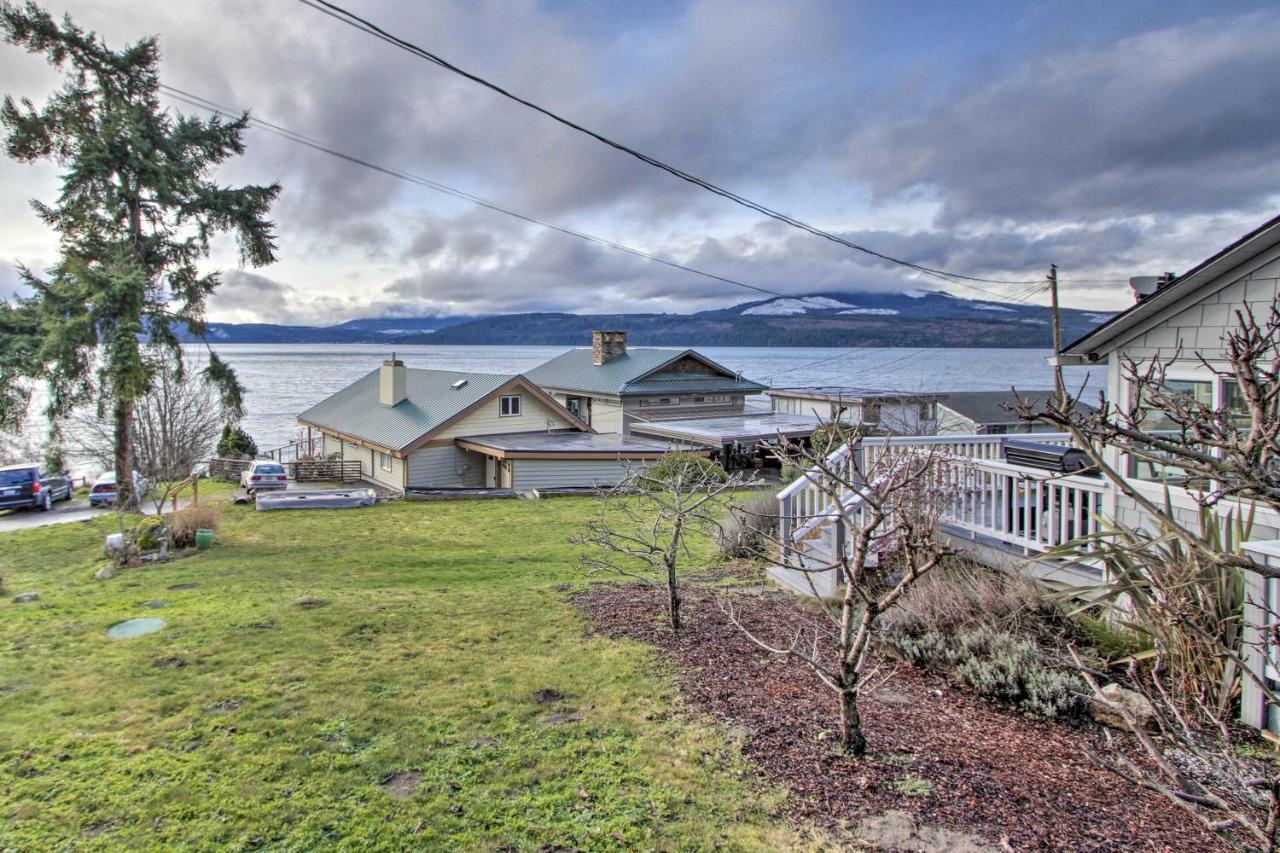 Idyllic Waterfront Cottage With Beach And Sunset Views Port Townsend Dış mekan fotoğraf